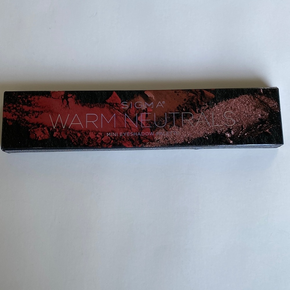 Sigma Warm Neutrals NIB eyeshadows